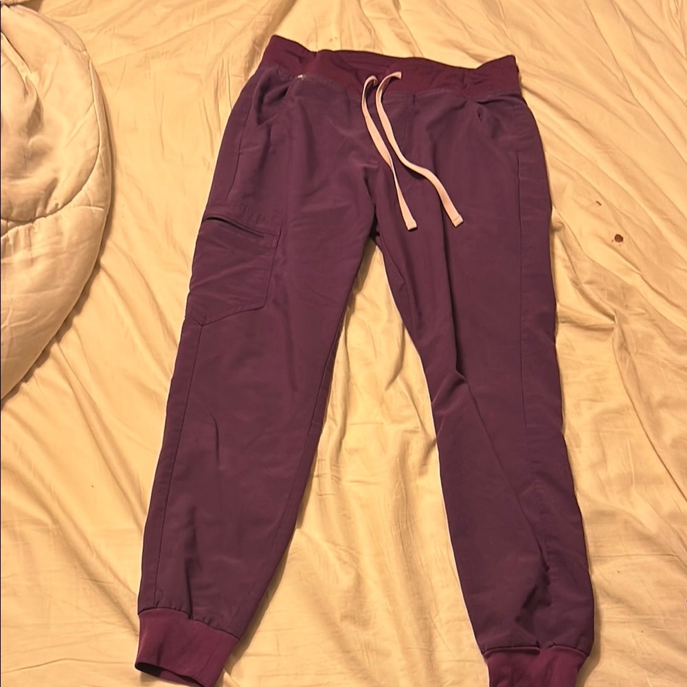 FIG purple joggers